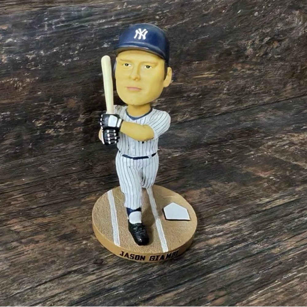 Jason Giambi New York Yankees #25‎ Baseball Player Bobblehead Figurine